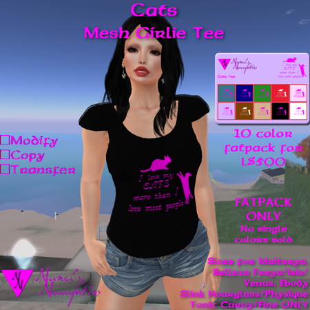 Updated Cats Tee Fatpack ad to clarify that you can only buy it in a fatpack