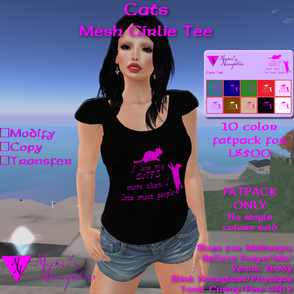 Updated Cats Tee Fatpack ad to clarify that you can only buy it in a fatpack
