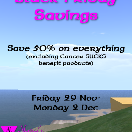 Black Friday Savings at Nanci's Naughties