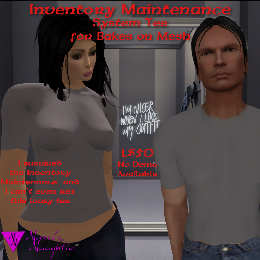 NN Inventory Maintenance System Tee ad