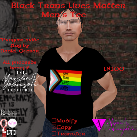 The NN BLack Trans Lives Matter tees