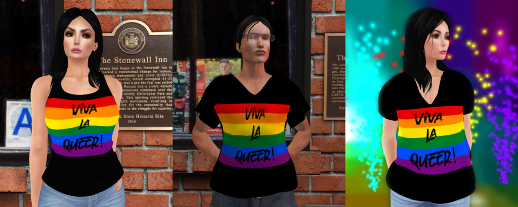 NN Viva la Queer! tops (combo)